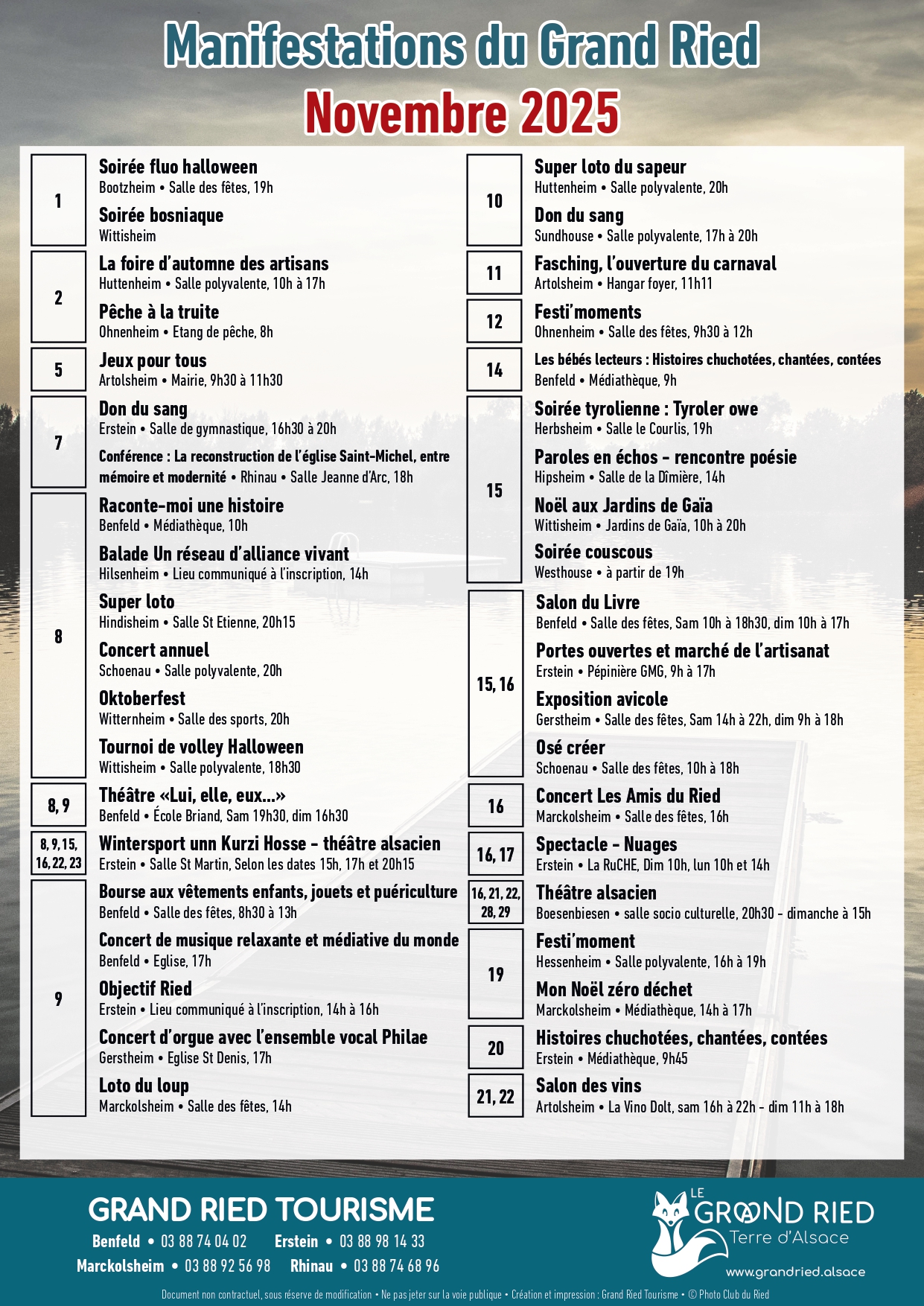 Affiches Principales Manifestations dans le Grand Ried - Novembre 2025_page-0001