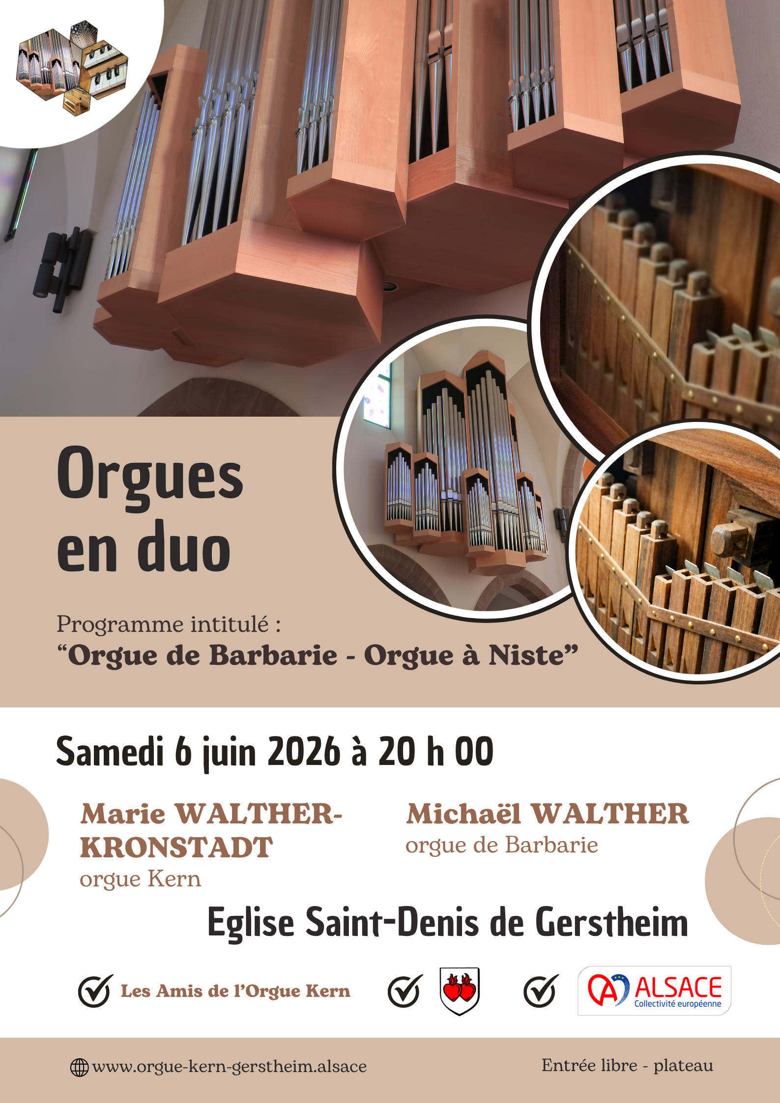 Affiche concert du 06.06.2026