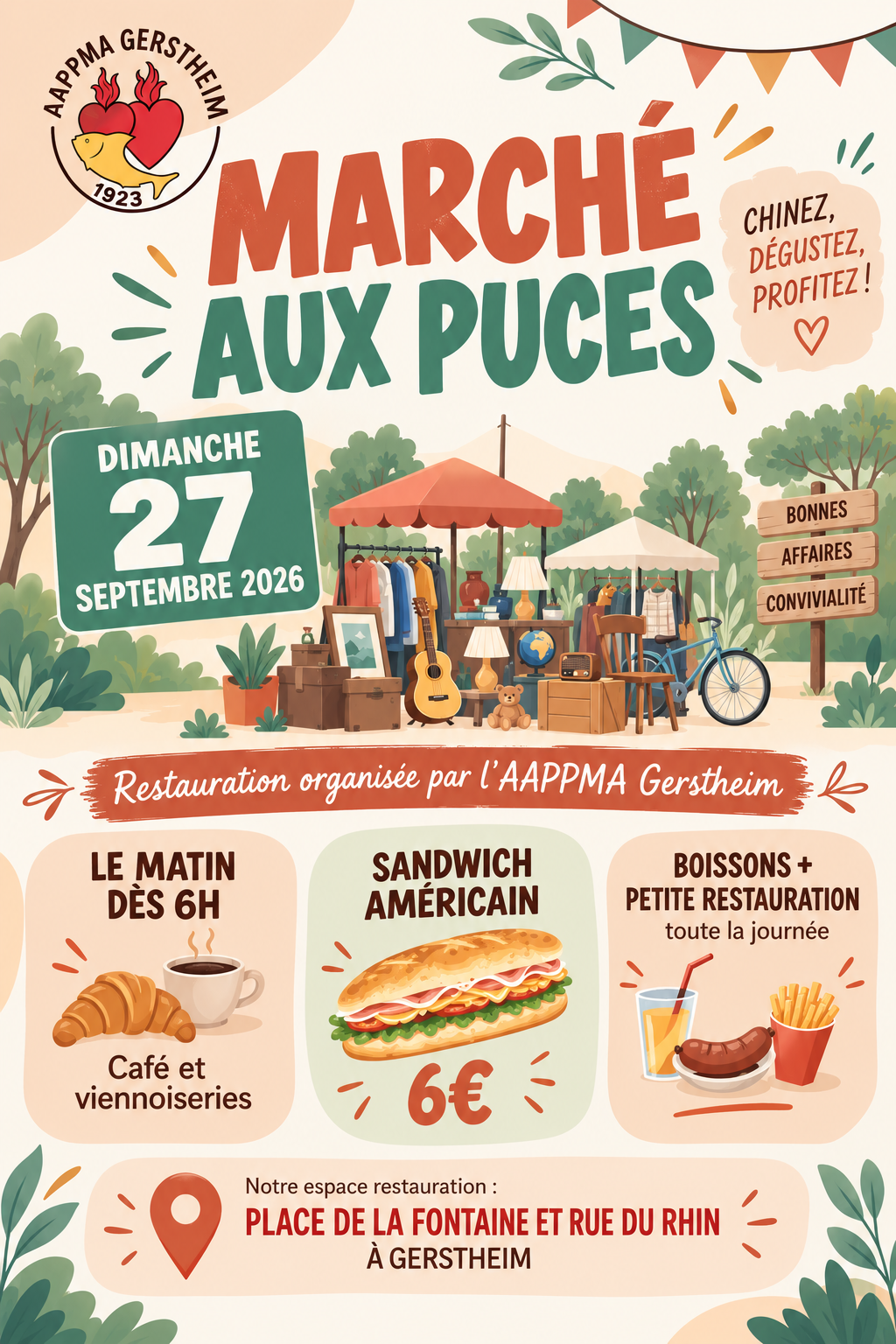 2026 Tract AAPPMA Restauration du Marché aux Puces de Gerstheim