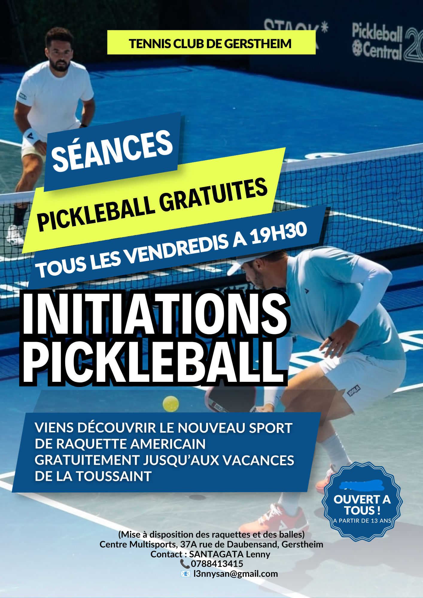 Affiche Pickleball